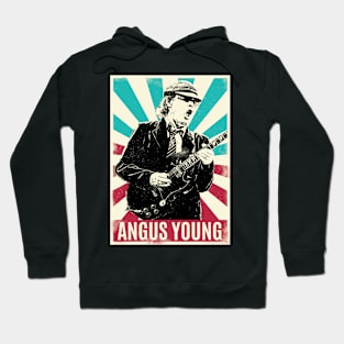 Vintage Retro Angus Young Hoodie